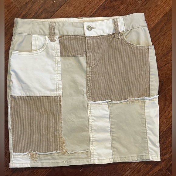 Anthropology Patchwork Skirt - Picture 2 of 6